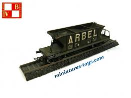 Le wagon trémie Arbel en miniature au HO de la marque VB