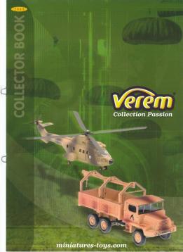 Le catalogue de miniatures Verem grand format 2004