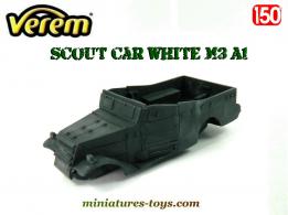 La caisse en résine du Scout car White M3 A1 US miniature de Verem au 1/50e