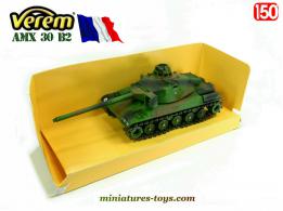 Le char français AMX 30 B2 en miniature par Verem au 1/50e