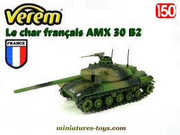 Le char français AMX 30 B2 en miniature militaire par Verem au 1/50e