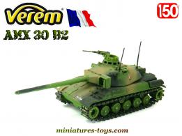 Le char français AMX 30 B2 en miniature militaire par Verem au 1/50e