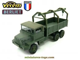 Le camion militaire Berliet GBC 8 Kt lot 7 dépanneuse miniature Verem au 1/50e