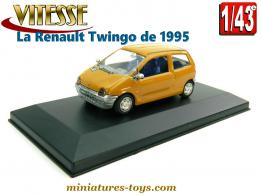 La Renault Twingo brune miniature de Vitesse au 1/43ème incomplète