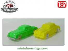 Les voitures Mercedes et Borgward miniatures made in Germany au H0 HO 1/87e