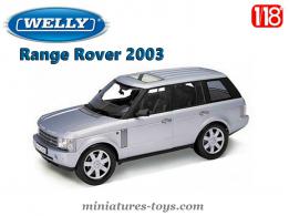 Le Land Rover Range Rover de 2003 en voiture miniature par Welly au 1/18e