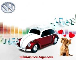 La Coccinelle Volkswagen miniature au 1/18e radio FM USB