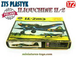 La maquette du chasseur russe Iliouchine II-2 par ZTS Plastyk au 1/72e