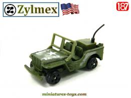 La jeep militaire en miniature par Zylmex au 1/87e