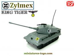 Le char allemand Kingtiger en miniature par Zylmex au 1/87e