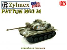 Le char américain M60 A1 Patton en miniature par Zylmex au 1/87e