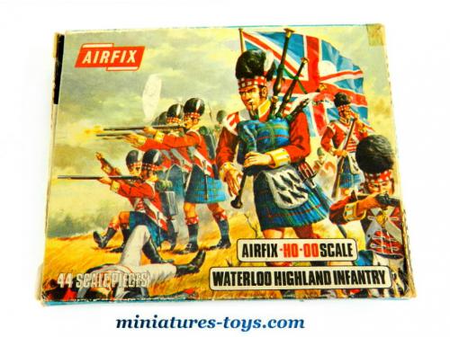 Figurines Airfix Waterloo British Cavalry - Échelle 1/72 - Boîte Bleue - Occasion