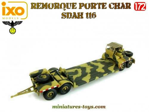 Porte-char Sd.Kfz. 9 Avec Remorque Sd.Ah. 116 - Altaya 1:72 - 1943 - Sans Char