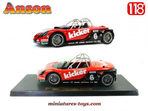 La Renault Sport Spider en miniature par Anson au 1/18e miniatures