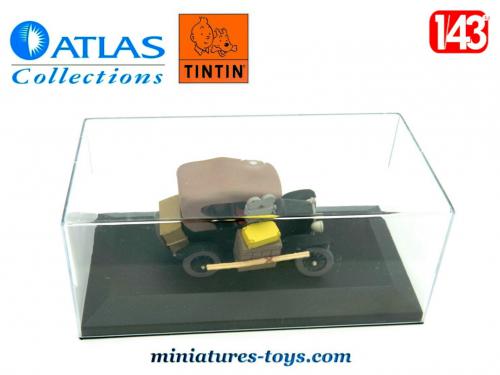 2 Voitures Miniatures Atlas Édition Tintin à L'Échelle 1/43 - Occasion, Parfaites Pour Collection