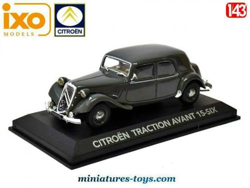 Modèle Réduit CITROËN TRACTION AVANT 15 SIX 1952 - IXO 1/43 - Collection Les Voitures De Mon Père
