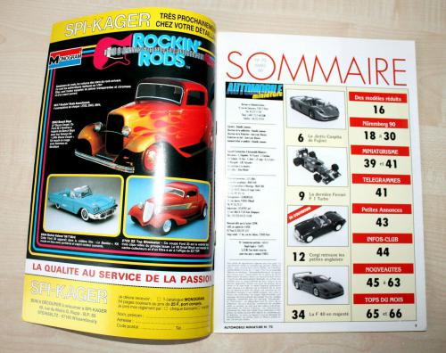MINIS AUTOS - MINIS PLASTIC METAL La revue de l'automobile