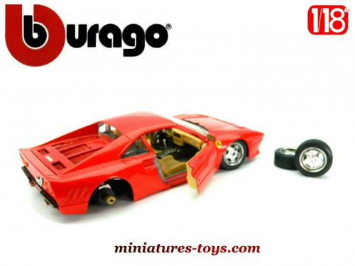 Maisto Voiture Miniature Radiocommandé - Ferrari 458 Italia - Rouge