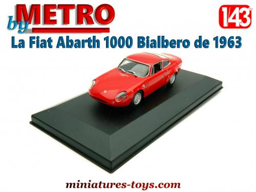 ミニカー MERCURY FIAT ABARTH 1000 BIALBERO Fiat Abarth 1000