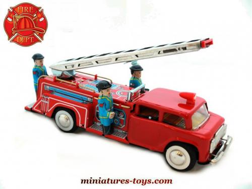 Véhicules de pompiers - Jouets Anciens de Collection