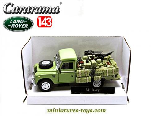 Miniature Land Rover Commando Radar 1:43 Norev - Repro Résine - Occasion