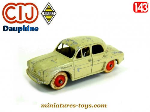 AU JOUET PARISIEN: CIJ Modèle n° 3/56 S Renault Dauphine Suspension
