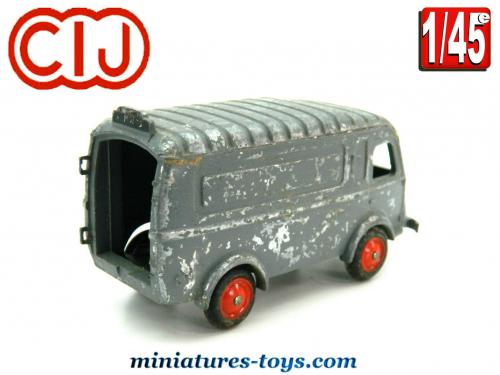 CIJ Camion Renault 1000kg Bleu 1/43 – Fourgon Miniature France, Jouet Collection