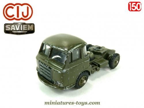ANCIEN CIJ EUROPARC N°4/76 SAVIEM BACHE S7 MILITAIRE  1965 1/50 RARE