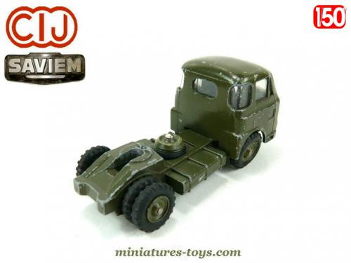 Le Tracteur Saviem JM 240 Militaire Seul En Miniature De Cij Au 1 50e 5011