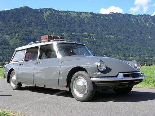 Voiture Miniature 1/24 OPO 10 - Compatible Citroën ID 19 Break - Hachette Collection