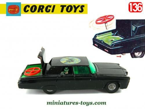LE FRELON VERT (The Green Hornet) - Corgi 1966 - Black Beauty Ref.268