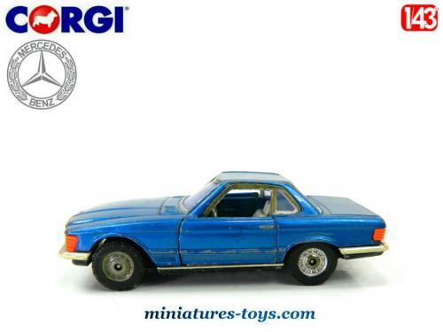 Corgi Toys 253 Mercedes Benz Coupé Bleu 1/43 - Collection (occasion)