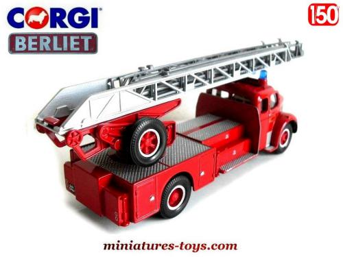 Camion Berliet GLA Pompier OREGON 1/50 - Ville De Thann - Série Limitée 3/250
