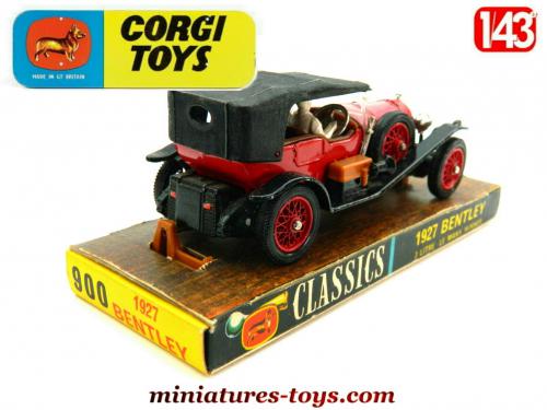 La Bentley 1927 Le Mans Winner Rouge En Miniature Corgi Classics Au 1 43e 15543