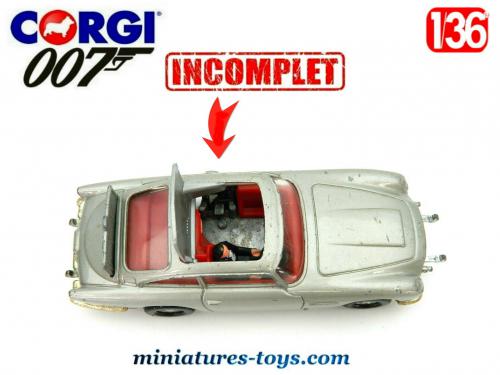 La DB5 Aston Martin de James Bond en miniature par Corgi au 1/36e