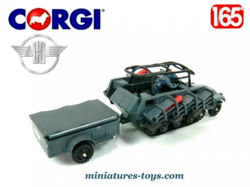 Solido 1/50 - Semi-chenillé Allemand Hanomag SdKfz 251/1 Avec Figurines Métal - 1941
