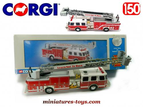 Merryweather Marquis Fire Tender Camion Pompier Dinky Toys - Collection