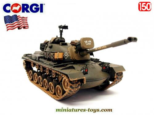 CHAR PATTON M48 , corgi, vietnam 1968, neuf