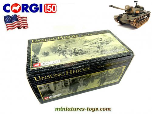 Char Patton M48 - Corgi Classics 1:50 - Vietnam 1968 - Neuf Sous Boîte