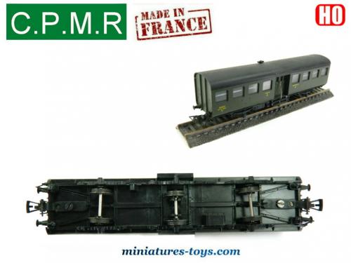 CPMR / RMA ÉCHELLE HO VOITURE SNCF 57946 DE TYPE BANLIEUE A TROIS