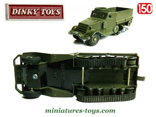 Dinky Toys 1:43 - 1 - Vehículo militar a escala - N° 822 HALF-TRACK M3