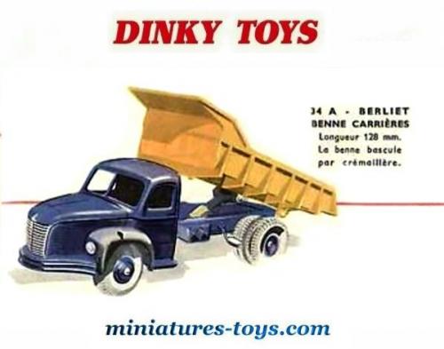 DO06-4 pneus noirs bande carrée 20/8 pour Dinky Toys Unic multi benne 38A 