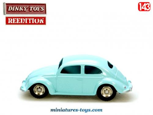 Coccinelle VW Escarabajo azul escala 1:43 de Atlas