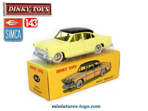 Dinky Toys France N°24Z Simca Versailles Orange (1956) échelle 1:43