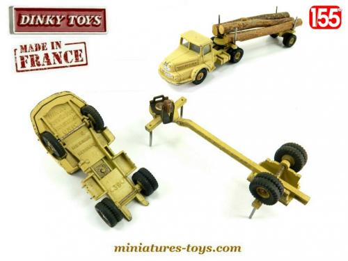Camion Unic avec multi benne Marell Dinky Supertoys N°38A