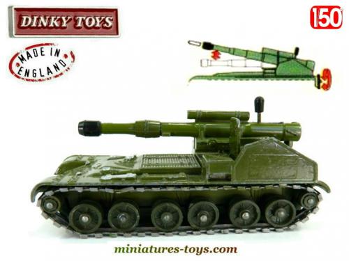 Dinky toys char amx- canon de 155 automoteur - Modélisme