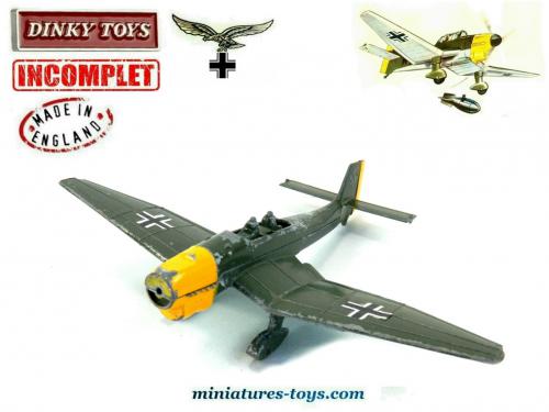 Jouet Ancien Avion Dinky Toys / Solido - Twin Engined Fighter - 1/36 - Blanc