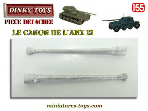 Tourelle AMX 13 en métal référence 80C 817 Pièces pour Dinky 801