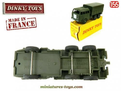Ancien camion militaire DINKY TOYS BERLIET ref 80 D boîte d'origine - Collection