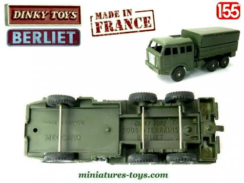 Camion Militaire Berliet Dinky Toys – Ancien, Modèle Français, Jouet Collection